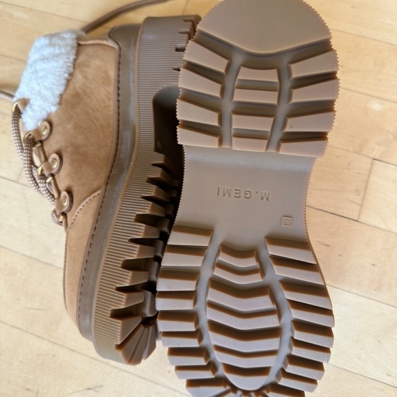 NEW M.gemi Alpine Due Shearling ankle boot, 36/6. GD1024 - Picture 6 of 8